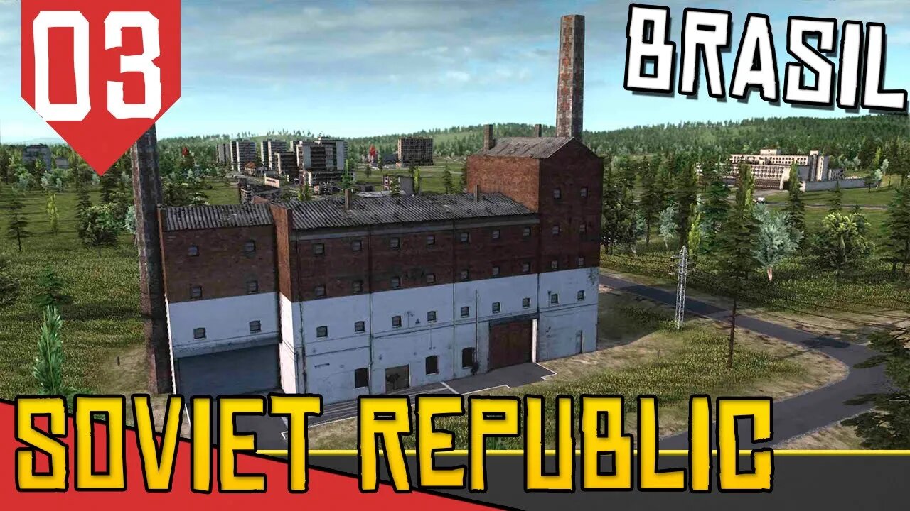 Socialismo que PRODUZ COMIDA - Workers & Resources Soviet Republic #03 [Gameplay Português PT-BR]