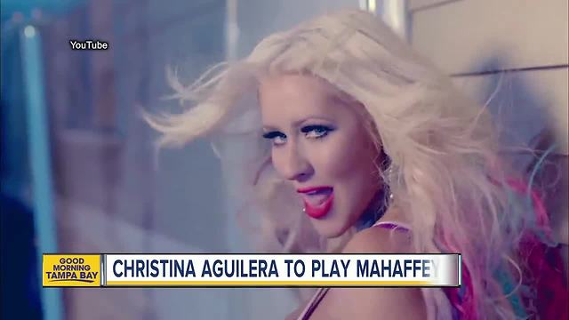 Christina Aguilera coming to St. Pete in 2018