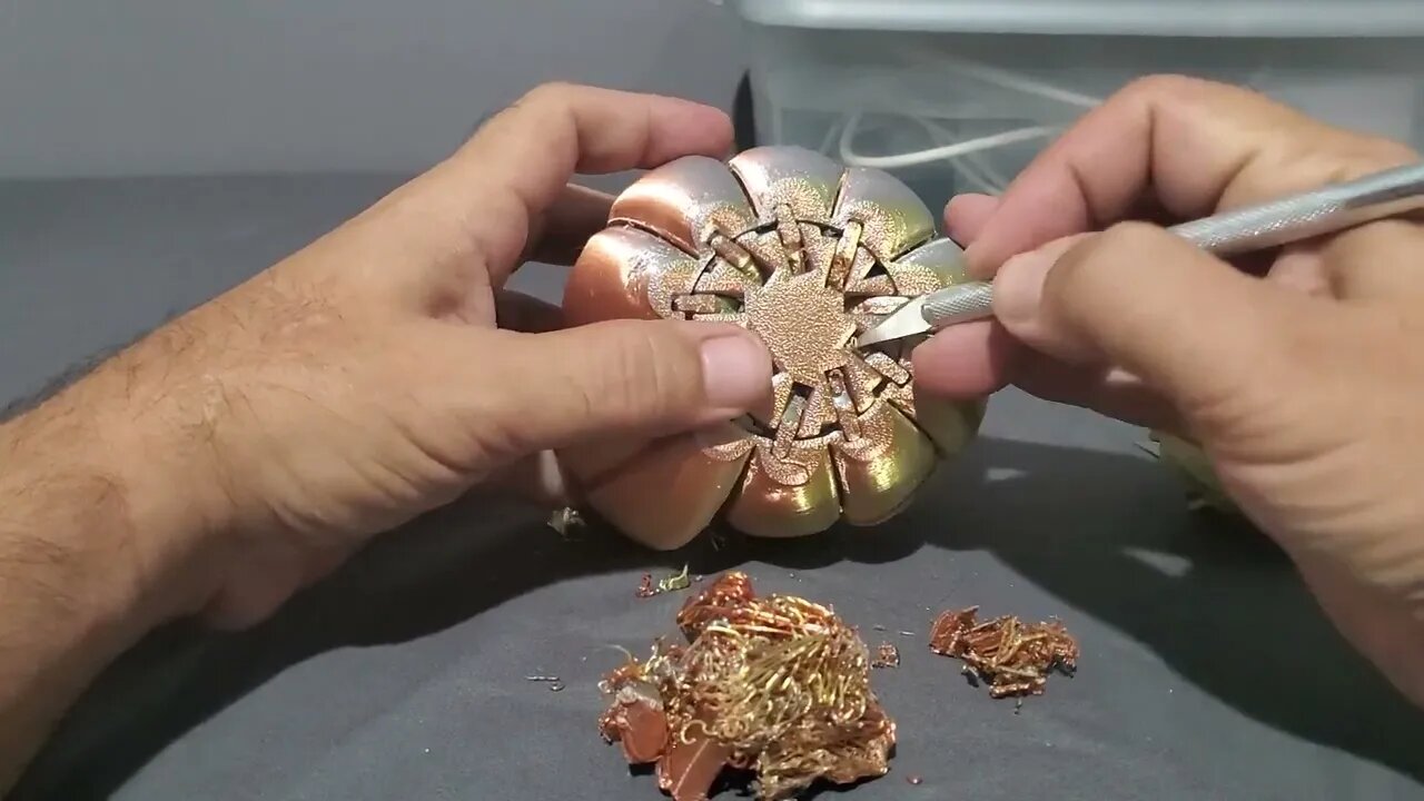 Pumpkin Spider 3d Print Fail