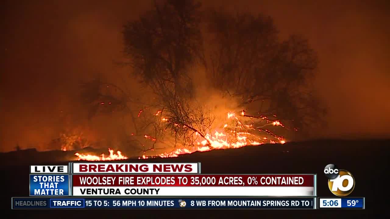 Two deaths reported in Woolsey Fire area