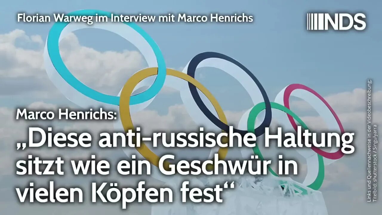 „Diese anti russische Haltung sitzt wie ein Geschwür in vielen Köpfen fest“ – Marco Henrichs