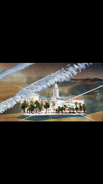 Zobacz, jak magnes uchwyci "saharyjski piasek" z brudnego deszczu, który spadł w Splicie kilka dni t