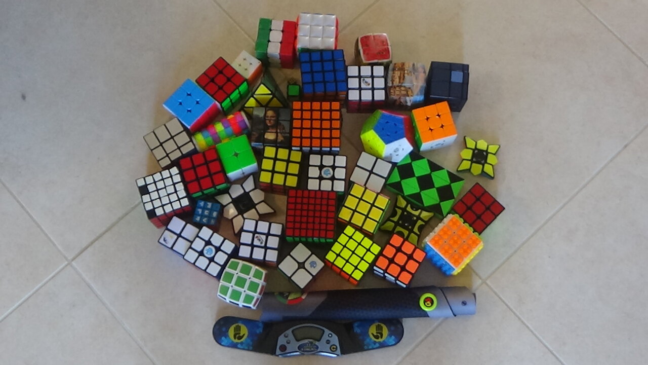 [COLLEZIONE] La mia collezioni di cubi di Rubik in live