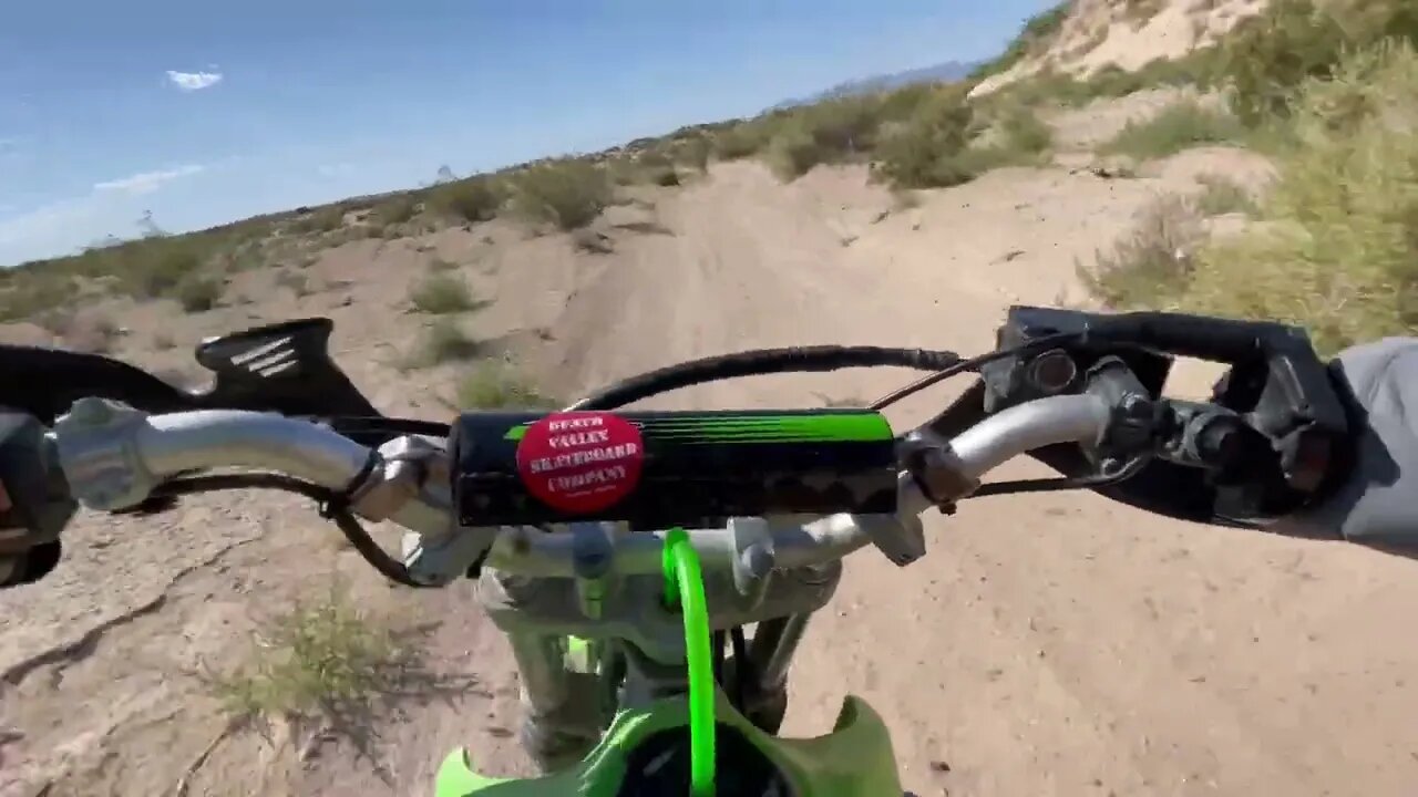 Remote Desert Trail Riding Through Locust Swarms #tobyburger