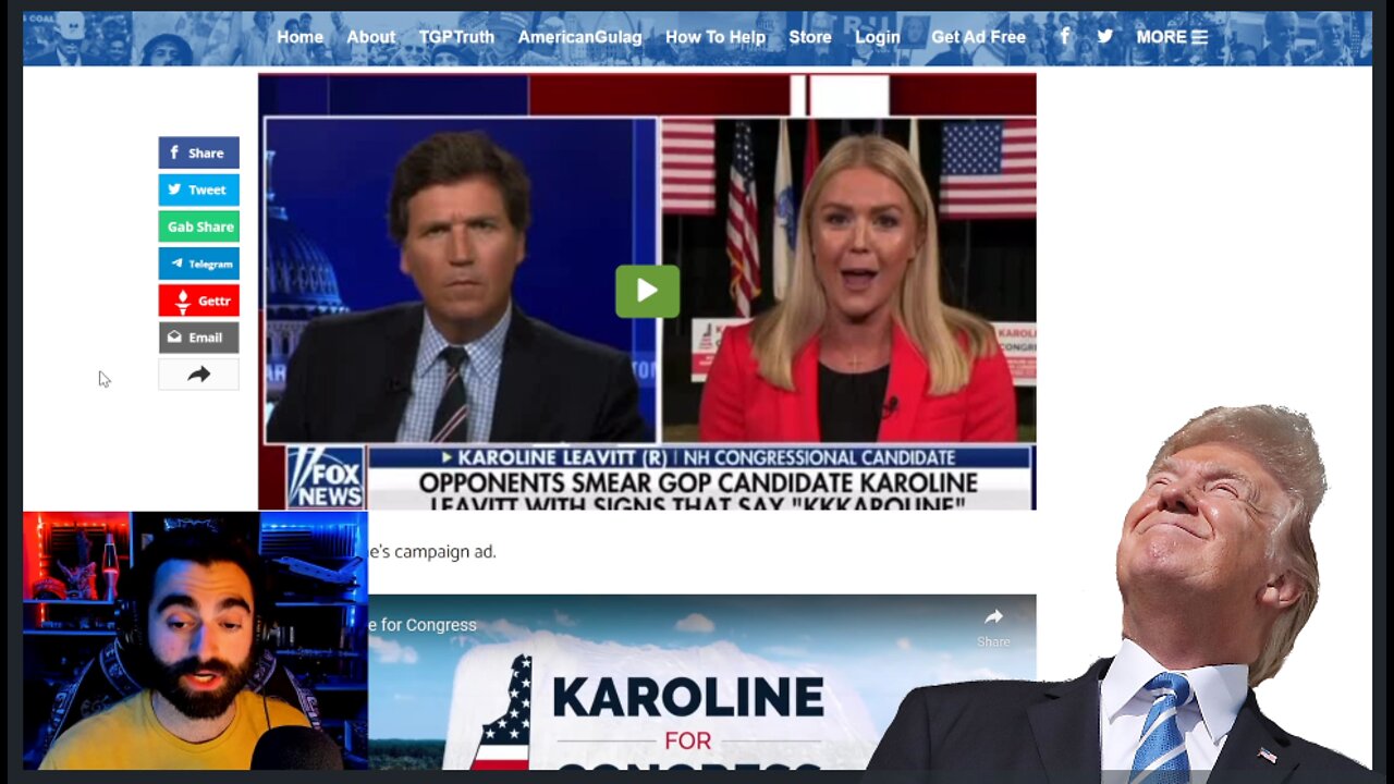 BIG WIN In New Hampshire Primary, Karoline Leavitt (R) For NH01!