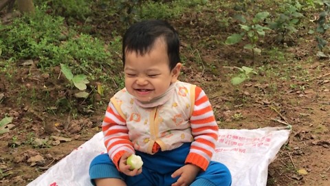 Kute smile baby