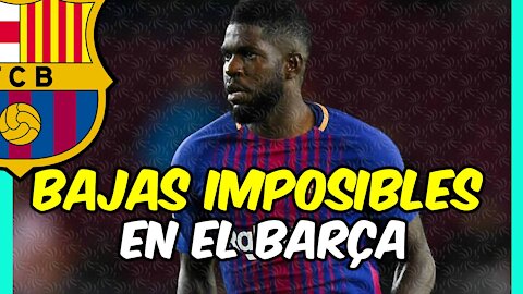 Las BAJAS IMPOSIBLES del BARÇA: no se puede romper un CONTRATO de forma UNILATERAL!