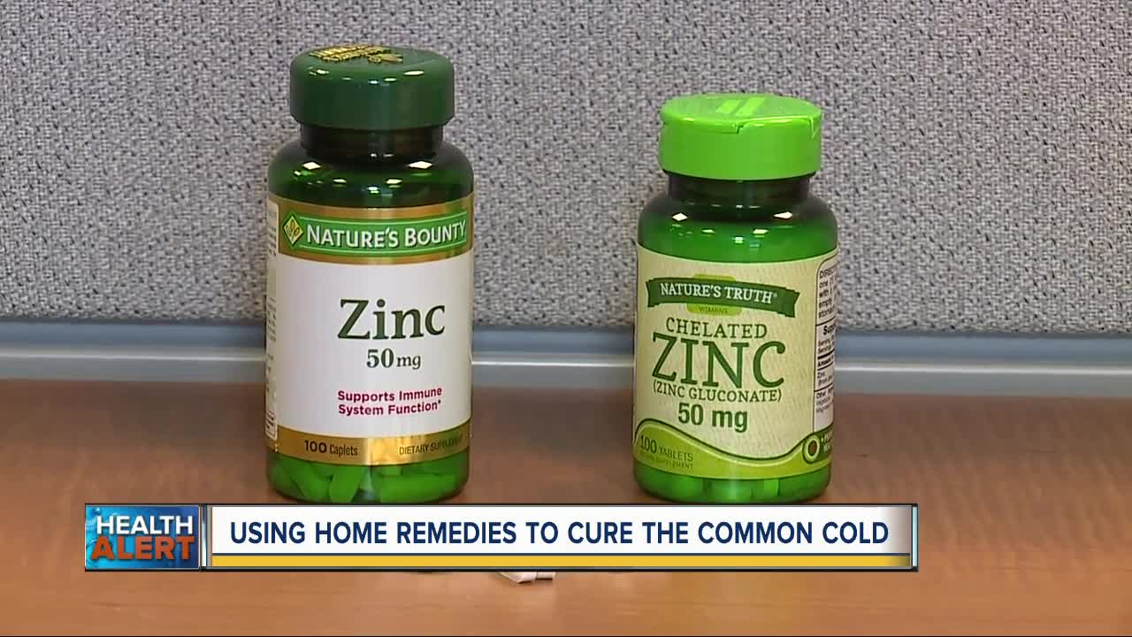 Using home remedies to cure the common cold