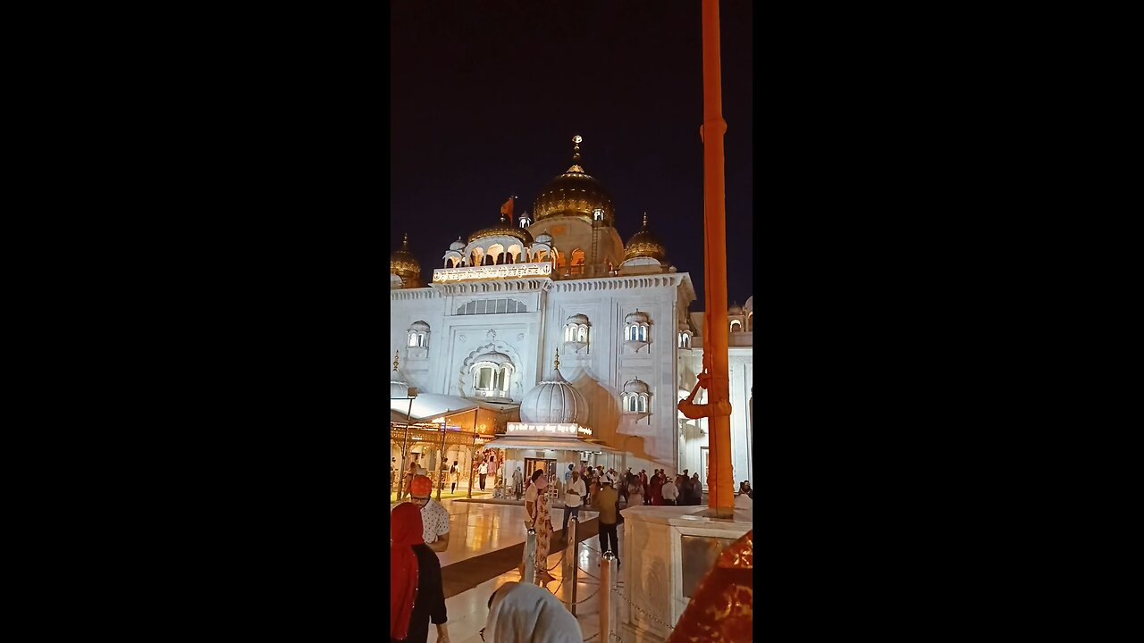 Gurudwara shri bangla sahib ji delhi🙏🙏