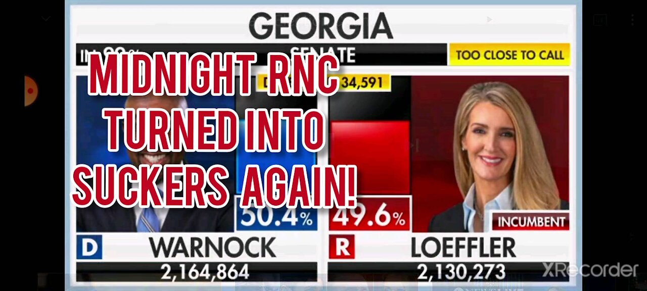 Midnight RNC TURN INTO SUCKERS AGAIN!