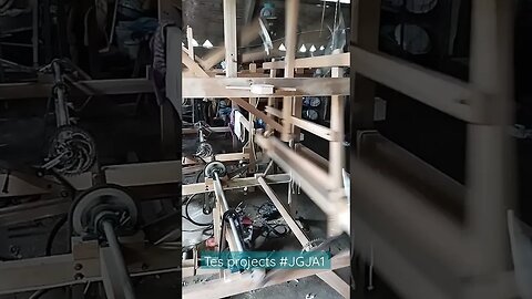 Testing #project JGja1 #viral #diy #homemade #atbm #powerloom #manufacturing