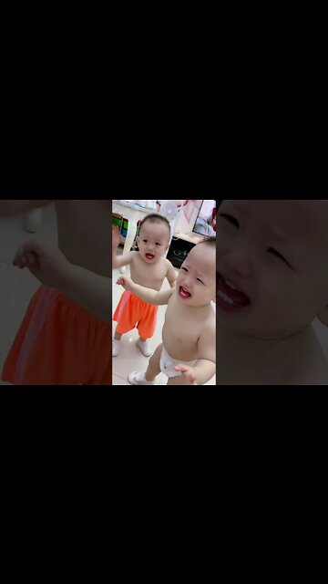 Cute adorable baby 🤩 funny baby playing, laughing, dancing, with mamma at home