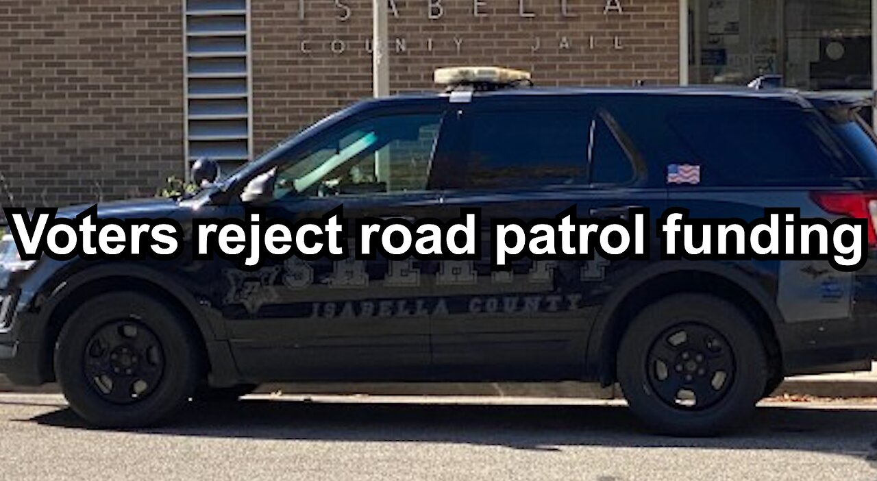 Voters reject road patrol funding