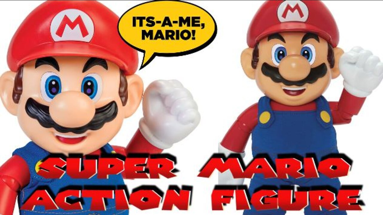 Super Mario.....It's Me....Mario Action Figure.