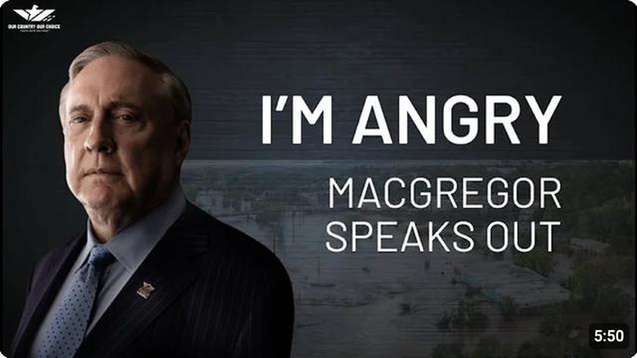 IM ANGRY Macgregor Speaks Out Oct 4, 2024