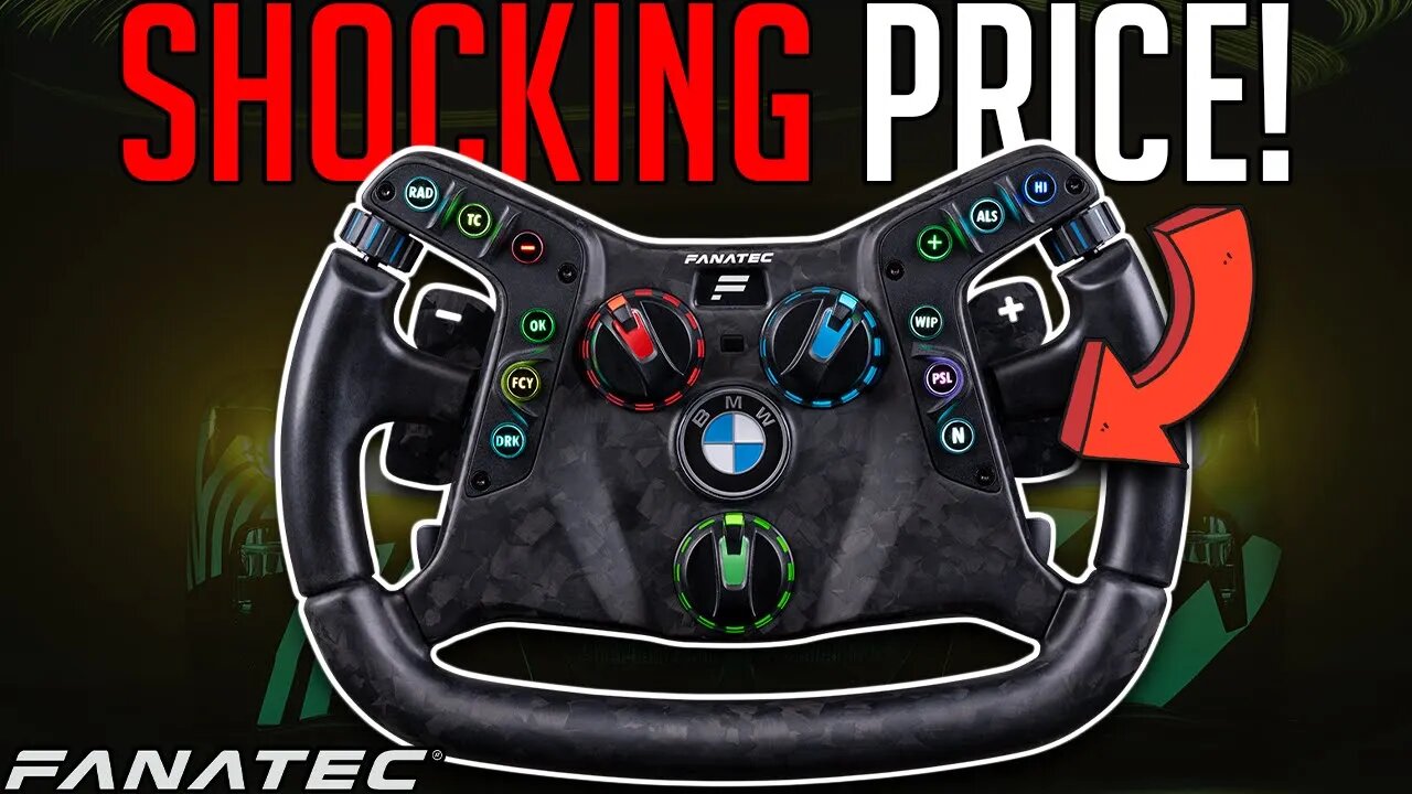 Fanatec Release Their Flagship Wheel for FAR CHEAPER Than Expected | BMW M4 GT3