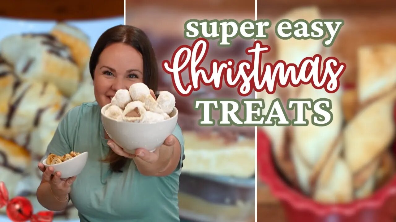 QUICK & EASY Christmas TREATS | No Stress Holiday Treats