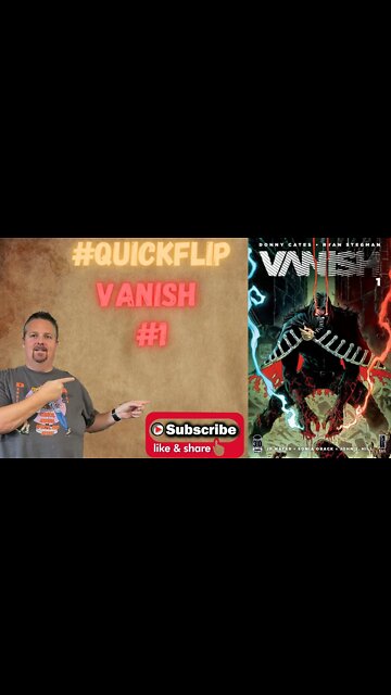 Vanish #1 Image Comics #QuickFlip Comic Book Review Donny Cates,Ryan Stegman #shorts