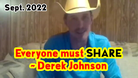 Message From Derek Johnson! Everyone Has To Share This! Let Everyone Know!