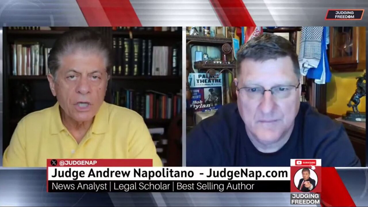 Scott Ritter & JudgeNap meet 1984 BIG BROTHER & the 10% Guy.