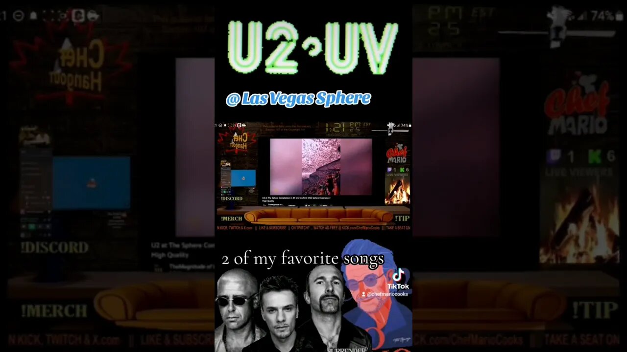 fav song #u2 #sphere #lasvegas