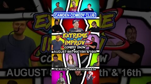 Extreme Improv Cast Grid