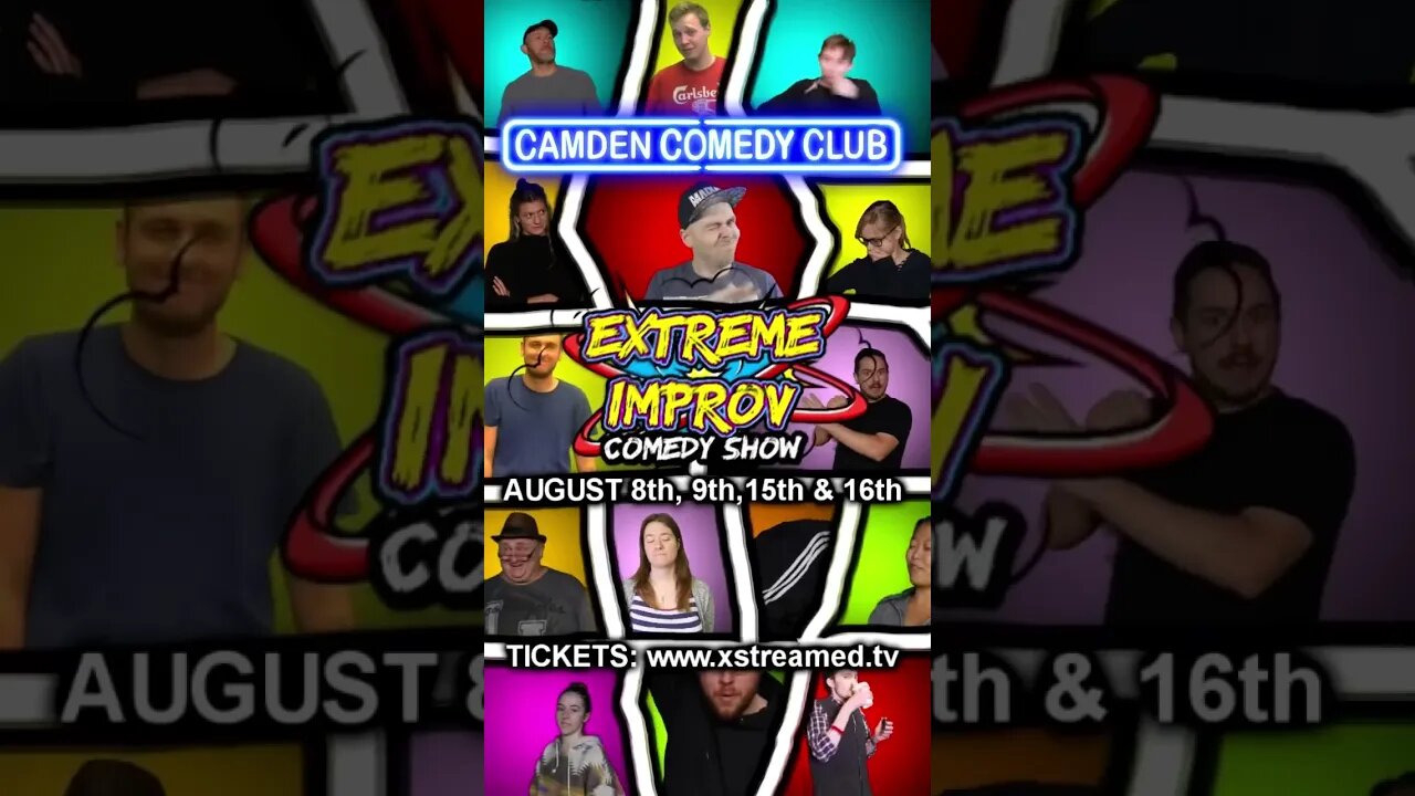 Extreme Improv Cast Grid