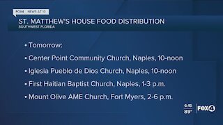 Southwest Florida food drives this week