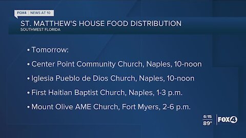 Southwest Florida food drives this week