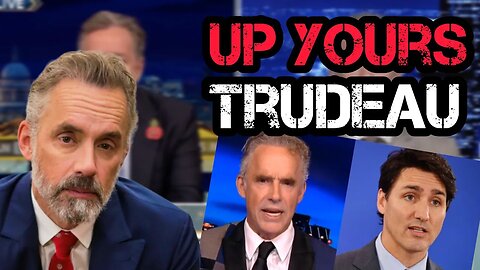 Jordan Peterson SLAMS Justin Trudeau and Refuses New Podcast Regulations