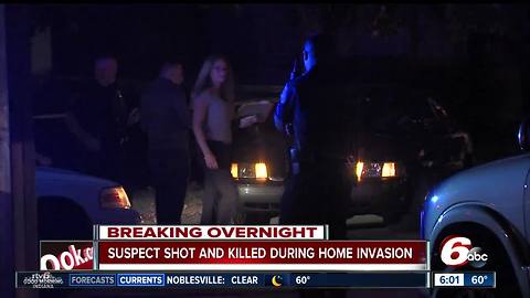 Suspect shot and killed in Indianapolis home break-in