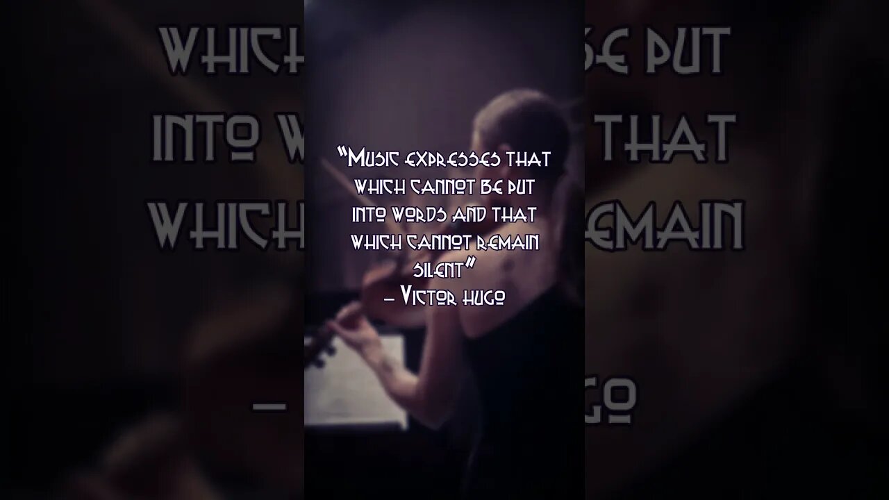 Cannot Remain Silent #hugo #victorhugo #music #quoteoftheday