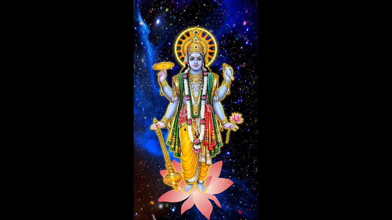 Hindu God Sri Vishnu