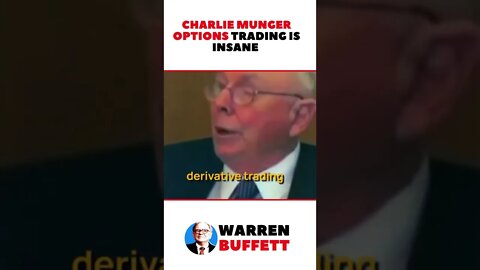 Charlie Munger Options Trading is INSANE | Motivational Speech #shorts