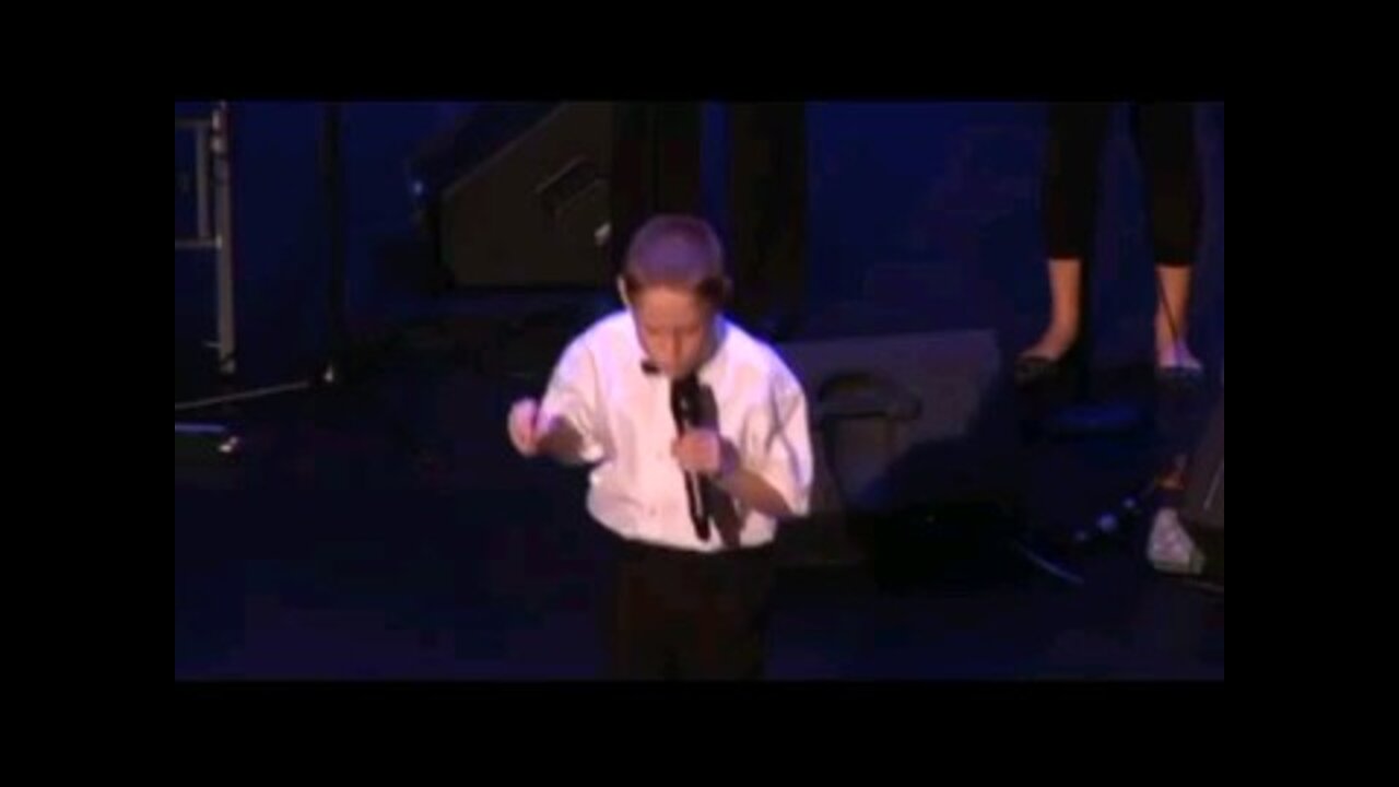 10-YEAR-OLD BLIND, AUTISTIC BOY SINGS "OPEN THE EYES OF MY HEART"