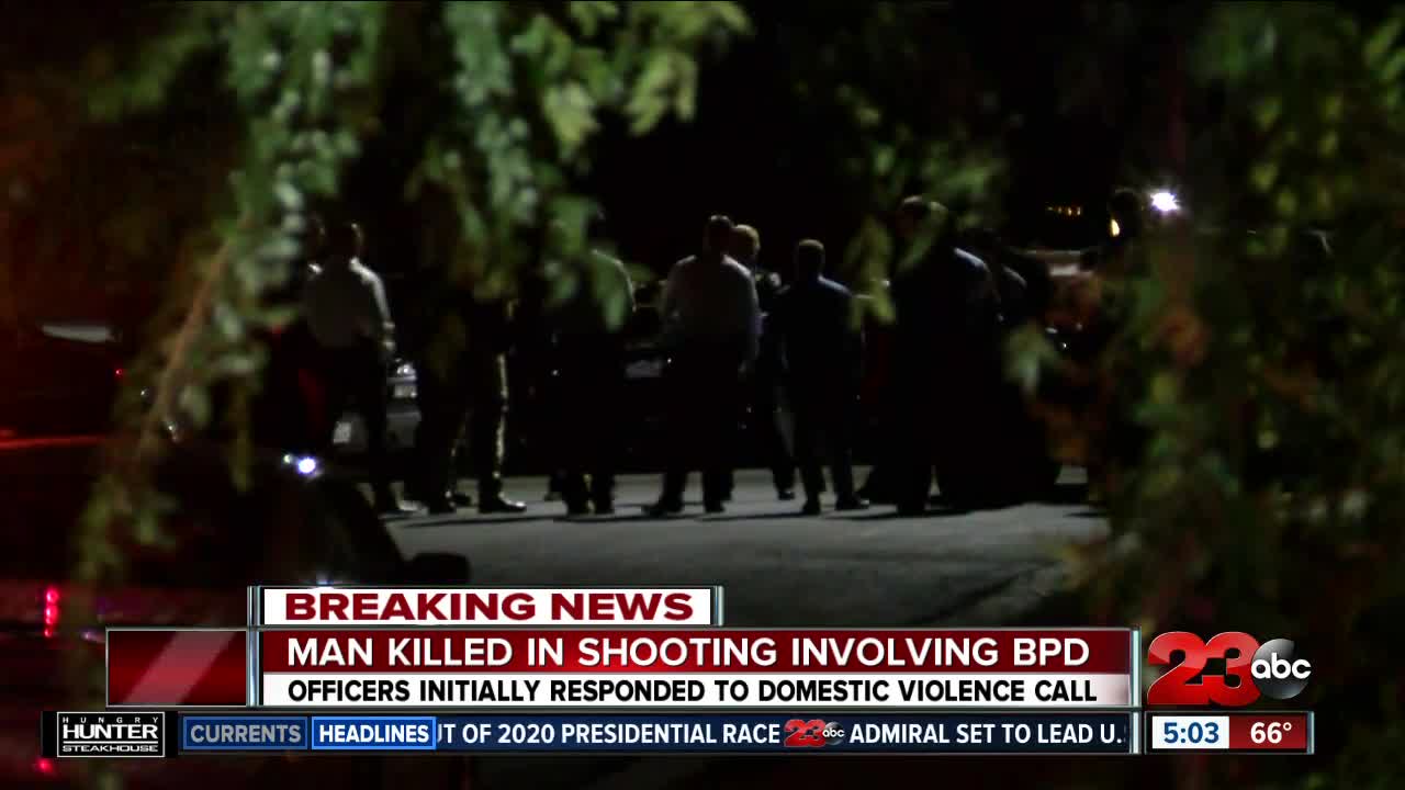 Man killed in officer involved shooting in Bakersfield