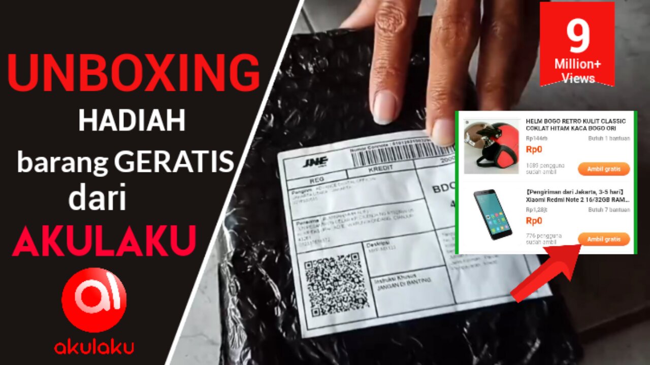 Mendapatkan hadiah geratis dari akulaku #akulaku