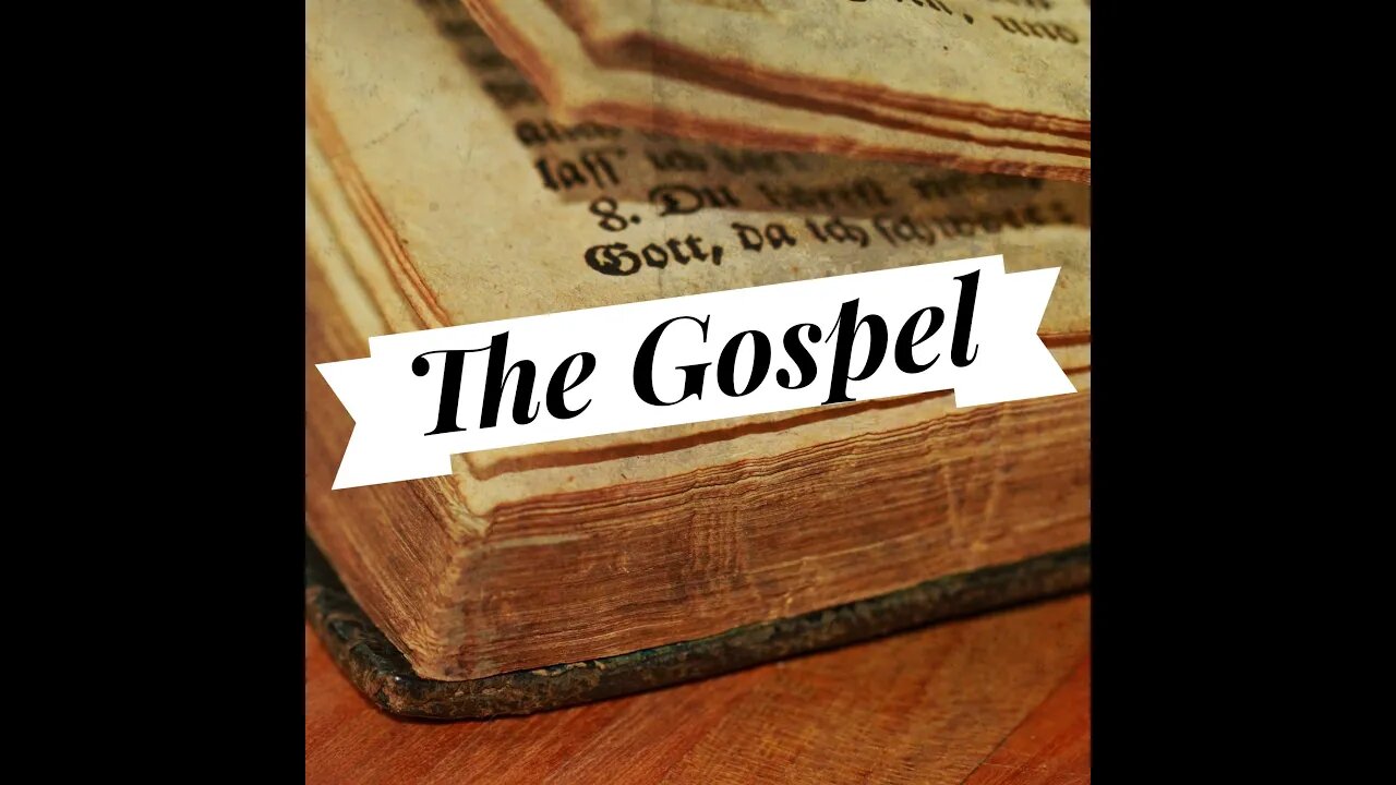 The Gospel Sunday Teaching (4-16-23) Guest Teacher Joe Soares