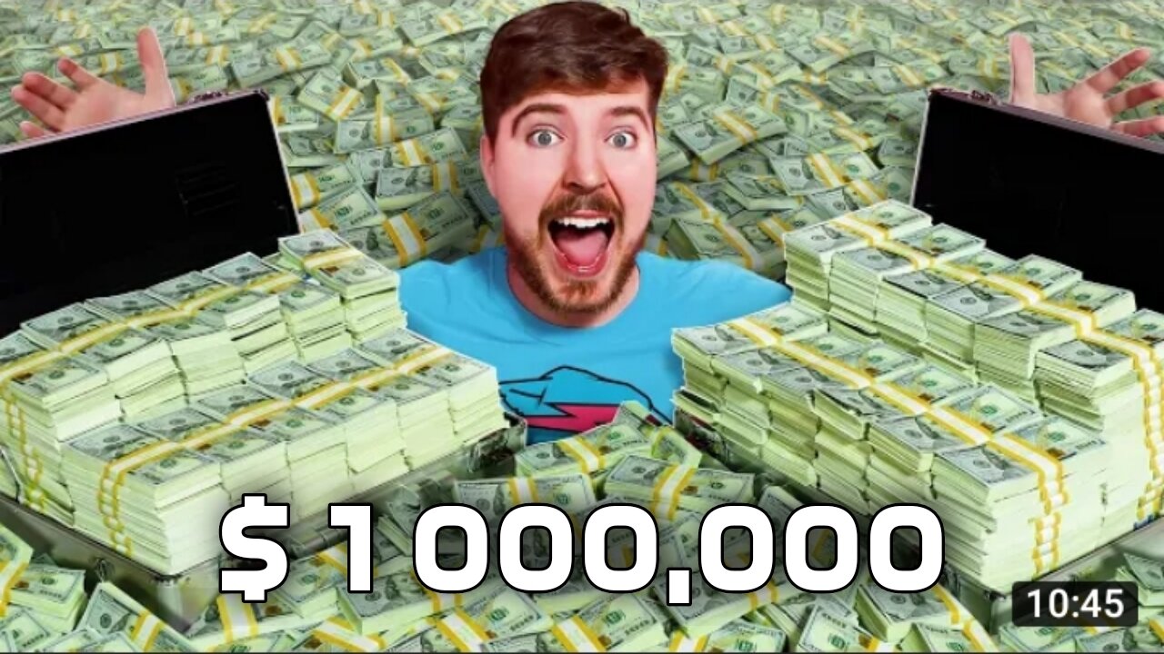 If you can carry $ 1 000 000 you keep it..!