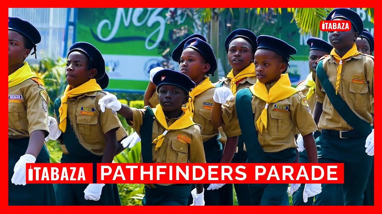 Itunda Pathfinder Marching: Beautiful SDA Youth Parade, East-Central Africa Division (Rwanda)