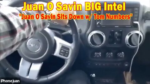 Juan O Savin BIG Intel Mar 31: "Juan O Savin Sits Down w/ Tom Numbers"