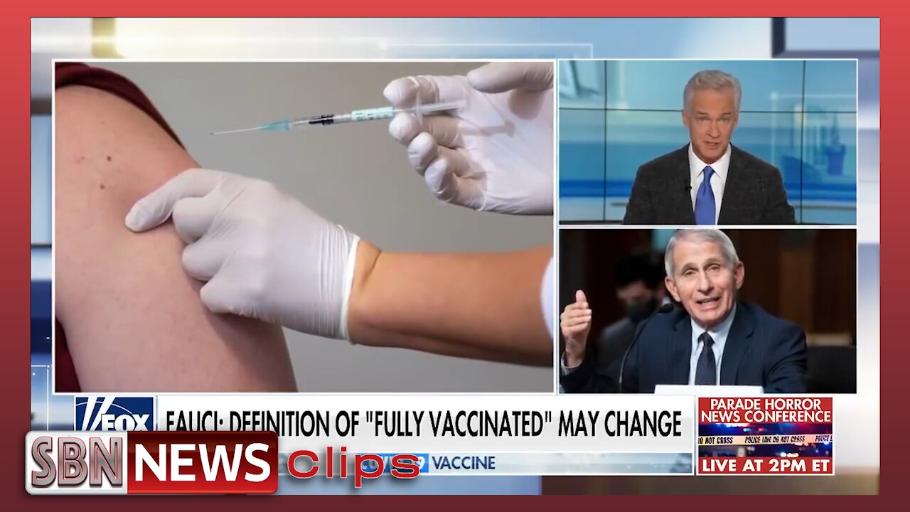 Dr. Fauci Says Definition of "Fully Vaccinated" Could Change - 5217