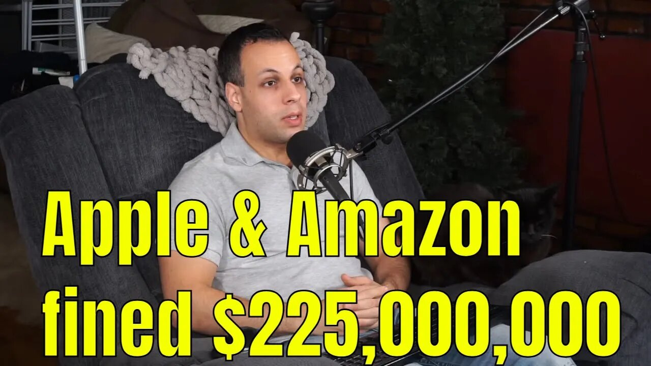 Apple & Amazon FINED 225 MILLION over exclusivity agreement in Italy.