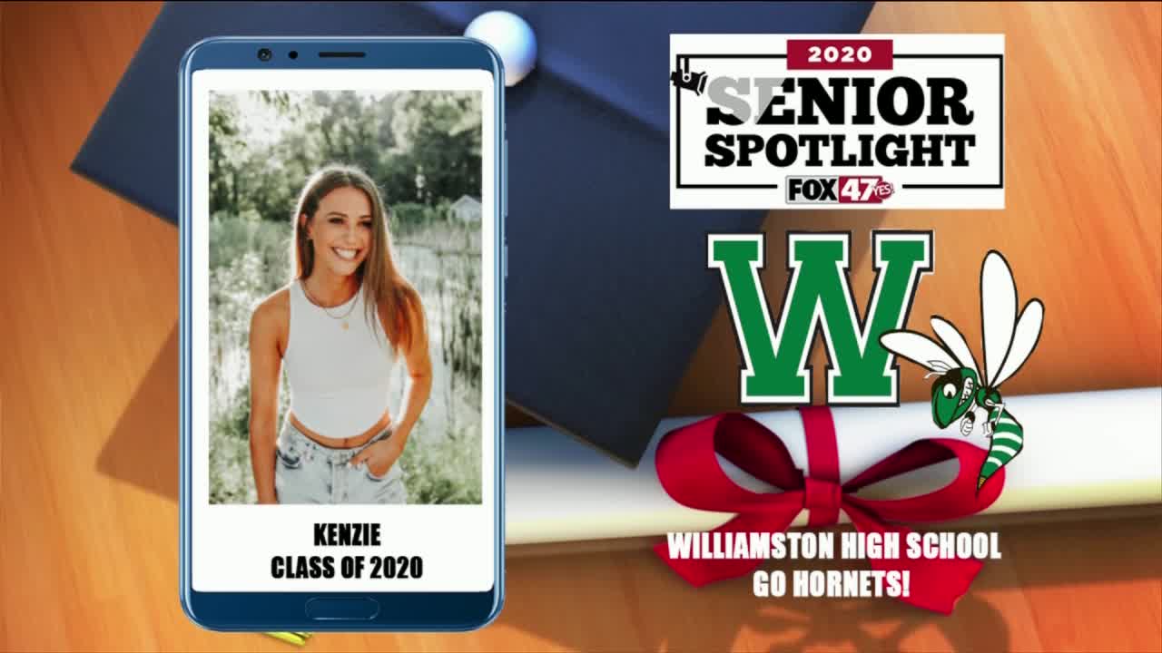 Williamston High School Senior Spotlight - Kanzie