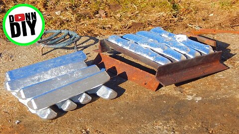 Melting Aluminium In The Mini Metal Foundry - Melting Aluminium #1