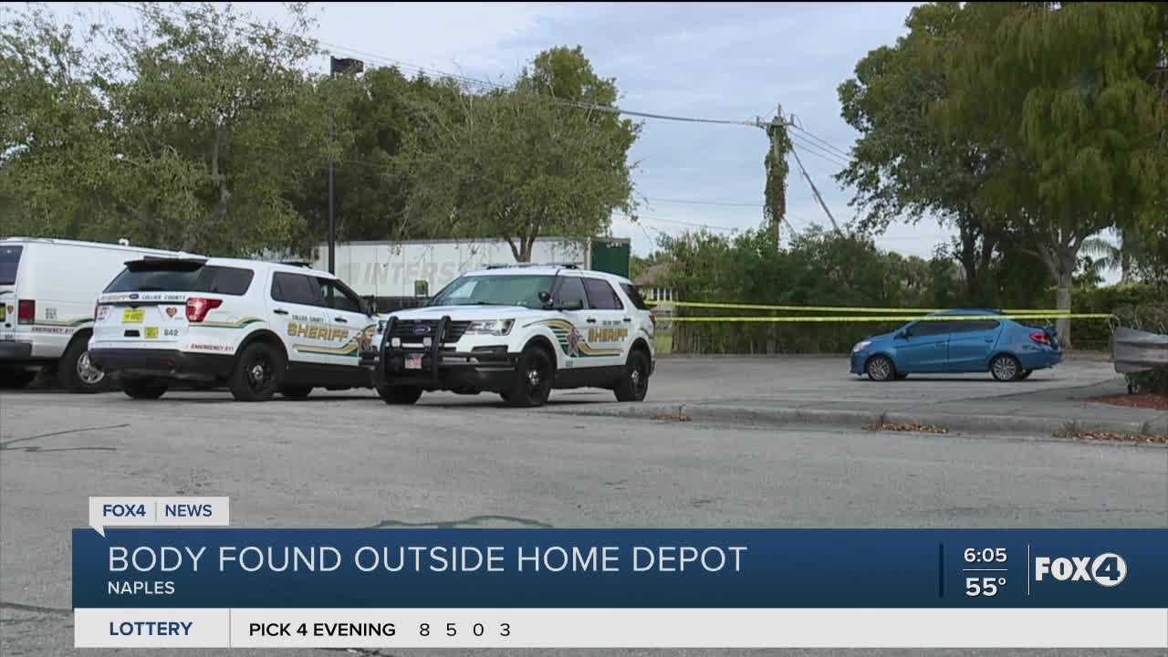 Body found outside Home Depot in Collier County