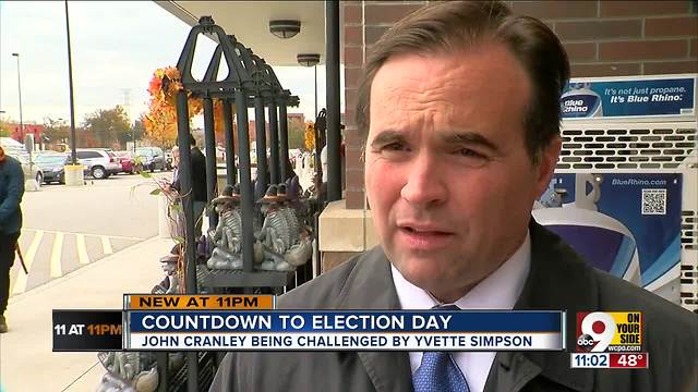 Cranley and Simpson race to the finish line