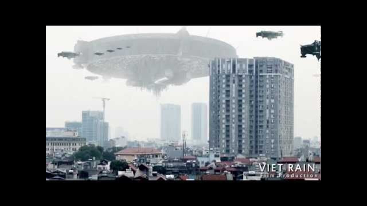 UFO attack VFX