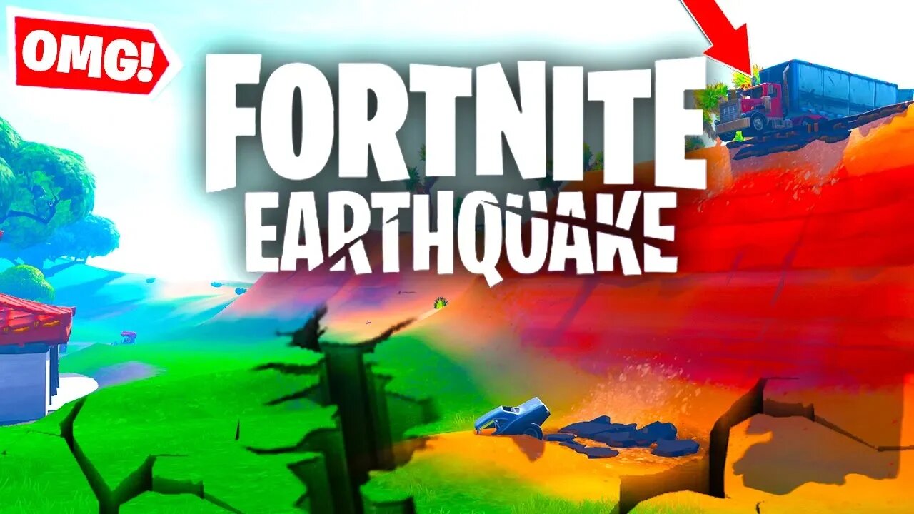 New "EARTHQUAKE" Event Happening In Fortnite! Season 8 NEW Earthquake!