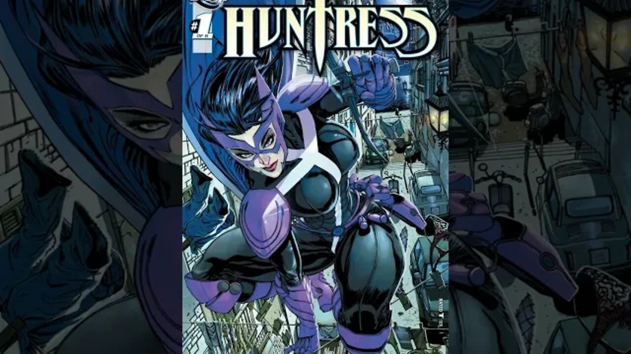 Huntress Mini Series 2011 Covers